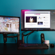 Pictured: Kanto Dual-Monitor Desktop Mount